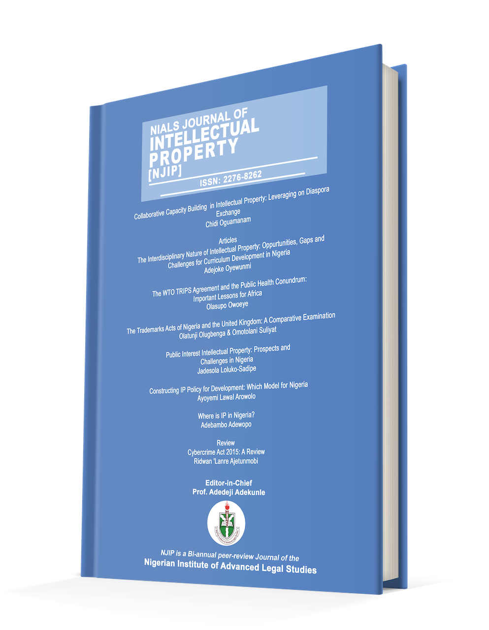 Nials Journal Of Intellectual Property(njip)